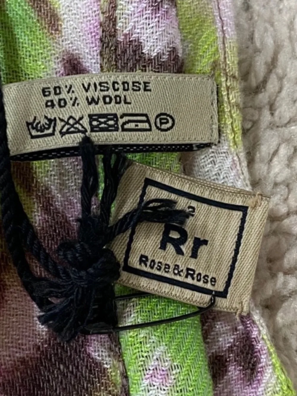 Anthro “Lime Hanami Scarf” by Rose & Rose